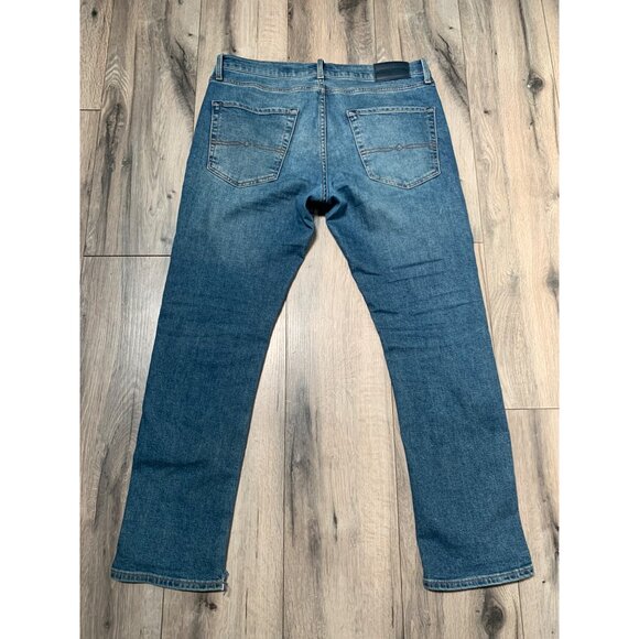 Lucky Brand Men’s 410 Athletic Slim 32 Waist 30 Inseam Blue Denim Jeans - Picture 4 of 7